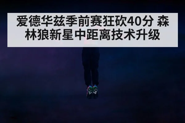 爱德华兹季前赛狂砍40分 森林狼新星中距离技术升级